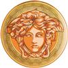 VERSACE Amplified Orange Piatto Piattino 17cm Arancio Porcellana