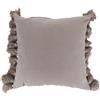 VILLA D'ESTE HOME TIVOLI Cuscino con Nappine Nude 45x45cm Cotone 100%
