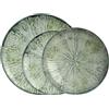 ARTHUR KRUPP Set 12 Pezzi Servizio Piatti Tavola Fusion Grey Porcellana