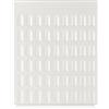 KARTELL Eur Sgabello Sedia Bianco Opaco 36x45cm