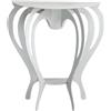 ARTI & MESTIERI Piccola Consolle di Design Ballerina Bianco