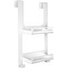 iPLEX Clio Mensola Doccia Portaoggetti 56x33x19cm Bianco Made in Italy PMMA