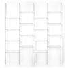 iPLEX Step Libreria 3 Scaffale in PMMA 185x161cm Trasparente Made in Italy