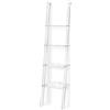 iPLEX Step Libreria Scaffale in PMMA 185x41cm Trasparente Made in Italy