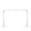 iPLEX Milvio Consolle in PMMA 75x100cm Bianco Made in Italy