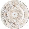 VERSACE Medusa Gala Piatto Piano Piattino Pane 18cm Bianco Oro Porcellana
