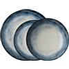 ARTHUR KRUPP - Set 12 Pezzi Servizio Piatti Tavola Shade Sea Porcellana