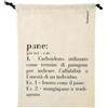 VILLA D'ESTE HOME TIVOLI Victionary Sacchetto Pane Bread 40x30cm in Cotone