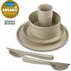 KOZIOL Set Tavola 10 Pezzi Connect Set Helsinki Sabbia Organic