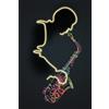 PALAIS ROYAL Quadro Stampa su Tela con LED Sax 80x120cm