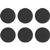 VILLEROY & BOCH Manufacture Rock Nero Set 6 Pezzi Piatto Pizza 32cm Porcellana
