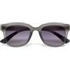 OKKIA Giovanni Occhiali da Sole Unisex Soft Touch Grigio Traslucido
