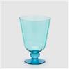 EDG Enzo De Gasperi Vaso Righe 21x15cm Azzurro Righe