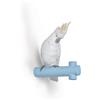 Lladrò LLADRO' Gancio Appendiabiti Parrot Hang I 17x15cm Porcellana