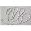 Catena Da Collo Argentata - Lunghezza 46 Cm - 510 - Unisex