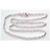 Catena Da Collo Argentata In Argento - Lunghezza 48 Cm - Rifer. 520