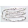 Catena per Collo in Argento Lungh. 48 cm Ref. 518 (46-50 cm)