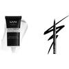 NYX Professional Makeup Studio Perfect Primer - Base per makeup, Incarnato uniforme, Minimizza l'aspetto delle rughe sottili e dei pori dilatati & Epic Ink Eye Liner, Black