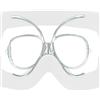 Generic Inserto Per Maschera Da Sci Con Prescrizione Rx - Adattatore Per Inserto Per Maschera Da Sci, Telaio Interno Pieghevole Flessibile Trasparente Professionale | Per Maschere Da Snowboard E Mot