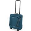 travelite valigia a mano con 2 rotelle per EasyJet, Vueling + Wizz, serratura a combinazione integrata, trolley da cabina compatto con funzione di aggancio, 40x30x20 cm, 21 l, 1,7 kg