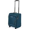 travelite valigia a mano con 2 rotelle per Eurowings, serratura a combinazione integrata, trolley compatto per bagaglio morbido con funzione di aggancio, 40x30x25 cm, 25 l, 1,8 kg