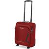 travelite valigia a mano con 2 rotelle per EasyJet, Vueling + Wizz, serratura a combinazione integrata, trolley da cabina compatto con funzione di aggancio, 40x30x20 cm, 21 l, 1,7 kg