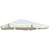 BricoShopping® Telo di Ricambio per Ombrellone Decentrato a Braccio 8 Stecche Impermeabile (3x3 (C/Tasche 220gr))