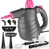 AUIFFER Pulitore a Vapore con 10 Accessori, Pulitore a Vapore Portatile Multiuso1050w 105℃ 450ML Pressione del Vapore 3-3,5Bar 3Min Riscaldamento Senza Sostanze Chimiche, Pistola a Vapore per Pulire Divani