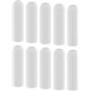 Pawfly Aquarium Replacement Air Stone Bubbler for Certain Classic Tube Flow Halo And Life Fish Tanks Mini Compatibile Bubble Release Tool Oxygen Diffuser for Nano Air Pumps, 10 Pack