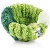 NQEUEPN Nido per Uccelli per Gabbia, Pile di Corallo Verde Cuccia per Uccelli Caldo Morbido Accogliente Cuccia per Uccelli per Gabbia per Parrocchetti Canarini Parrocchetti Piccoli Animali