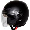 Shiro SH62 GS Casco Jet Black Matt Size L