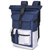 Yooler Zaino Rolltop, zaino impermeabile, grande da uomo e donna, zaino da viaggio per la scuola con scomparto per computer portatile 17, 3 pollici, da viaggio per lavoro, università, viaggi(Blu)
