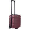 R.Leone Valigia Trolley Bagaglio a Mano 40x30x20cm Wizzair Vueling 2 Ruota in ABS (Bordò, 915 40X30X20cm 2Ruota)