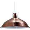 DC VOLTAGE Paralume da Soffitto Moderno in Metallo 30 cm Facile da Installare Lampada a Sospensione per Camera da Letto Cucina Bagno Stile Antico