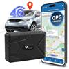 Zeerkeer 4G GPS Tracker per Auto Localizzatore GPS Locator con Magnete Forte IP65 10000mah Monitoraggio in Tempo Reale GPS per Auto/moto/camion Antifurto Satellitare Tracce storiche Geofencing APP Gratuita