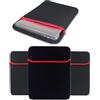 Lykoko Custodia protettiva morbida imbottita per computer portatile, compatibile con Apple MacBook Air 13,6, MacBook Pro 13, Acer Dell, HP, Microsoft, notebook, Chromebook, Ultrabook (13 pollici)