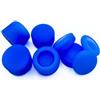 MaD Vision® Set di 4 Paia (8 pezzi) di Thumb Grips Ergonomici per Controller compatibili con PS5/PS4|Xbox Series X/S/One/360|Nintendo Switch Pro. Diversi Spessori & Texture [14/8/6 mm] (Blu)