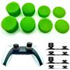 MaD Vision® Set di 4 Paia (8 pezzi) di Thumb Grips Ergonomici per Controller compatibili con PS5/PS4|Xbox Series X/S/One/360|Nintendo Switch Pro. Diversi Spessori & Texture [14/8/6 mm] (Verde)