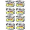 Marcone Monge Lechat Natural Scatolette 80gr x 8pz, Alimento completo per Gatti, solo ingredienti naturali,senza Coloranti e Conservanti con Tonno & (TONNO CON POLLO)