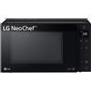 LG MH6535GIB forno a microonde Superficie piana Microonde combinato 25 L 1100 W Nero