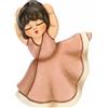 THUN - Ballerina rosa danzante - ceramica - Collezione Bomboniera - 5.13 x 3.5 x 6.8 cm