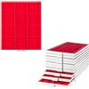 Prophila Collection Prophila Box per Monete, Grigio, 12 Scomparti angolari per Monete Fino a 66 mm, Inserire Rosso