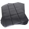 docsmagic.de 10 18-Pocket Pages Black - Sideloading - 11 Holes - MTG PKM YGO - Pagine Nero