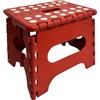 Generico Sgabello Pieghevole Portatile Ultra Resistente Portata 150KG per Cucina Bagno Giardino per Adulti Bambini Sgabello Salvaspazio Sedia in Plastica Pieghevole Trasportabile Scala Multiuso (PICCOLO)