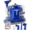 SOMMERTAL MultiCleaner WS450 5 in 1 dispositivo per tappeti, scale, tappezzeria, divano, auto, animali, macchie, potente motore 450 W, aspirapolvere, con accessori, autopulente