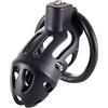 MKGMYGZ Chastity Cage Uomo, Chastity Cage with 3 Sizes Rings and Invisible Lock for Man Penis Exercise Bondage Gear & Accessories Lightweight Adult Sex Toys (Black)