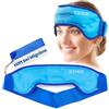 Medipuls ICEHOF Fascia antiemicrania gel caldo freddo con chiusura a strappo
