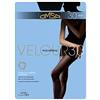 NonSoloCalze 3 COLLANT OMSA VELOUR 30 DENARI MICROFIBRA (NERO FUMO CARAMELLO MARRONE) MADE IN ITALY (XL, FUMO)