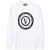VERSACE JEANS COUTURE Felpa Bianco 76GAIT06-CF01T 003 Uomo M
