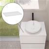 evineo ineo5 evo top La: 60,5 A: 3,2 cm, BE0962WH, ineo5 evo [Mobili da Bagno > Top]